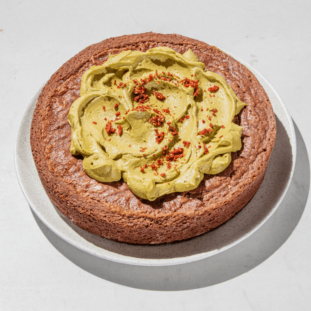 Torta brownie pistacho