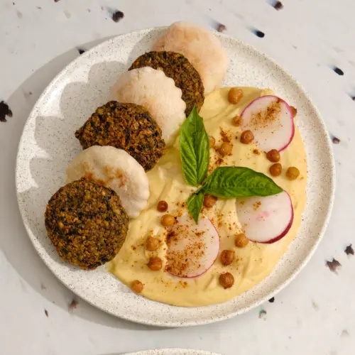 Hummus y Falafel
