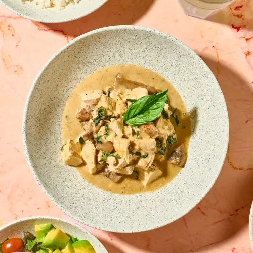 Pollo Espinaca Champiñones
