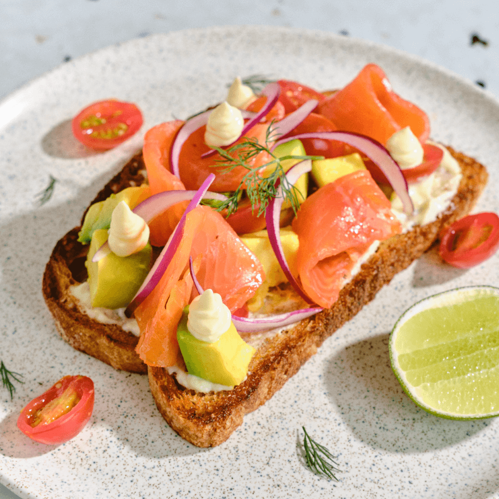 Smoked Trout Toast